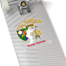 Load image into Gallery viewer, Kiss-Cut Stickers - SOF - Ranger Tab - Ski Warfare - Ski Combat - Winter Warfare X 300