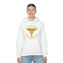 Load image into Gallery viewer, Unisex Heavy Blend™ Hooded Sweatshirt - Army - Medical Corps - US Army