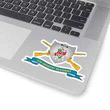 Load image into Gallery viewer, Kiss-Cut Stickers - Army - 5th Infantry Regiment - DUI w Br - Ribbon X 300