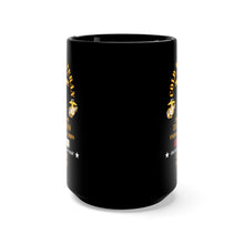 Load image into Gallery viewer, Black Mug 15oz - USMC - Cold War Vet - 3rd Bn, 5th Marines w COLD SVC X 300