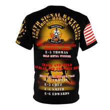 Load image into Gallery viewer, Unisex AOP - Army - 124th Signal Battalion - - Voice Iron Horse - Martial Arts and Relay Races - 1985 Iron-Horse Winners