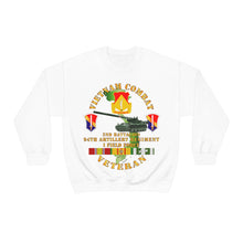 Load image into Gallery viewer, Unisex Heavy Blend Crewneck Sweatshirt - Army - Vietnam Combat Vet - 2nd Bn 94th Artillery - I Field Force w M107
