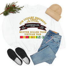 Load image into Gallery viewer, Unisex Heavy Blend Crewneck Sweatshirt - Army - F Troop, 4th Cavalry, Hunter Killer Team, Vietnam War with Vietnam Service Ribbons