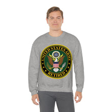 Load image into Gallery viewer, Unisex Heavy Blend Crewneck Sweatshirt - Army - US Army Retired