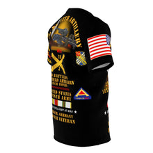 Load image into Gallery viewer, Unisex All Over Print - Army - 2nd Battalion, 18th Artillery Butzbach, Germany with COLD SVC - M115, 8 Inch Firing
