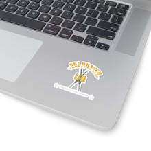 Load image into Gallery viewer, Kiss-Cut Stickers - Army - Ski Branch - Combat on Skis X 300