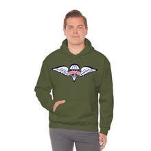 Load image into Gallery viewer, Unisex Heavy Blend Hooded Sweatshirt - Army - Parachute Rigger Cloth Wo Txt