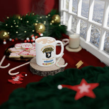 Load image into Gallery viewer, White Ceramic Mug - Army - 58th Infantry Platoon - Scout Dog - W Cib - Vn Svc X 300