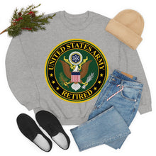 Load image into Gallery viewer, Unisex Heavy Blend Crewneck Sweatshirt - Army - US Army Retired