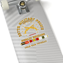 Load image into Gallery viewer, Kiss-Cut Stickers - Army - 287th Military Police Company - Berlin Bde w OCCUPY COLD SVC X 300