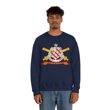 Load image into Gallery viewer, Unisex Heavy Blend Crewneck Sweatshirt - Army - 8th Field Artillery w Br - Ribbon