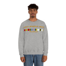Load image into Gallery viewer, Unisex Heavy Blend Crewneck Sweatshirt - Navy - Cuban Missile Crisis w AFEM COLD SVC