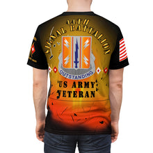 Load image into Gallery viewer, AOP - Army - Operation Provide Comfort - 31M - 44th Signal Bn - US Army - Veteran with Back Light - Blk Front/back/left Right