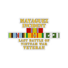 Load image into Gallery viewer, Kiss-Cut Stickers - USMC - Mayaguez Incident Vet - Last Battle w EXP - VN SVC