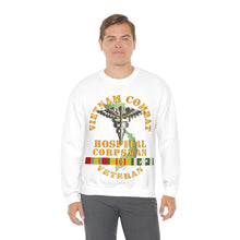 Load image into Gallery viewer, Unisex Heavy Blend Crewneck Sweatshirt - USN - USMC - Vietnam Combat Veteran Hospital Corpsman X 300