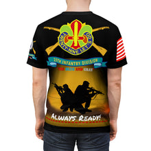 Load image into Gallery viewer, AOP - Army - 29th Infantry Division (Light), "The Blue and Gray", USAR - Always Ready