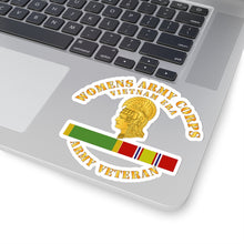Load image into Gallery viewer, Kiss-Cut Stickers - Army - Womens Army Corps Vietnam Era - w WAC - NDSM X 300