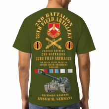 Load image into Gallery viewer, All Over Print Charlie Battery, 2nd Battalion, 28th Field Artillery, Ansbach FRGT-Shirt