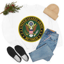 Load image into Gallery viewer, Unisex Heavy Blend Crewneck Sweatshirt - Army - US Army Retired