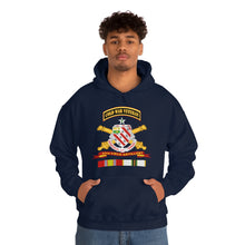 Load image into Gallery viewer, Unisex Heavy Blend Hooded Sweatshirt - Army - 8th Field Artillery w Br - Ribbon COLD WAR Vet Tab