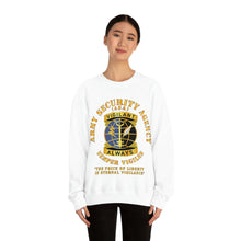 Load image into Gallery viewer, Unisex Heavy Blend Crewneck Sweatshirt - Army Security Agency - DUI - Always Vigilante