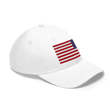 Load image into Gallery viewer, Unisex Twill Hat - United States Flag Hat - Direct to Garment (DTG) - Printed