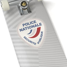 Load image into Gallery viewer, Kiss-Cut Stickers - Police Nationale France Police Patch Blanc