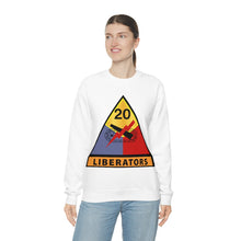 Load image into Gallery viewer, Unisex Heavy Blend Crewneck Sweatshirt - Army - 20th Armored Division - Liberators wo Txt
