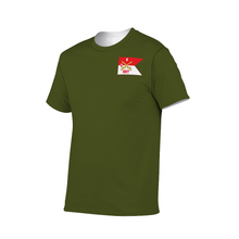 Load image into Gallery viewer, AOP 6th ACR - HHT Troop Guidon Front Pocket - Full Back w M60 T-Shirt
