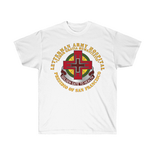 Load image into Gallery viewer, Unisex Ultra Cotton Tee - Army- Letterman Army Hospital - DUI - Presidio of San Francisco