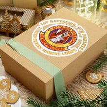 Load image into Gallery viewer, Kiss-Cut Stickers - USMC - 1st Bn 9th Marines - The Walking Dead