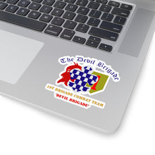 Load image into Gallery viewer, Kiss-Cut Stickers - Army - 1st BDE Combat Tm - Devils Brigade - 1st Infantry Div