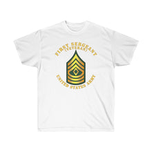 Load image into Gallery viewer, Unisex Ultra Cotton Tee - Army - First Sergeant - 1SG - Veteran - American Patriot