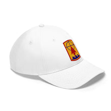 Load image into Gallery viewer, Unisex Twill Hat - 57th Artillery Brigade - Shoulder Sleeve Insignia (SSI) without Text - Direct to Garment (DTG) Printed