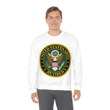 Load image into Gallery viewer, Unisex Heavy Blend Crewneck Sweatshirt - Army - US Army Retired