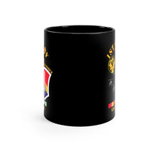 Load image into Gallery viewer, Black mug 11oz - Army - 1st Cavalry (Air Cav) - 1st Field Force w SVC