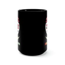 Load image into Gallery viewer, Black Mug 15oz - Army - 57th Medical Company - Original Dustoff - Aviator Badge - Vietnam w VN SVC
