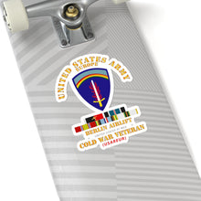 Load image into Gallery viewer, Kiss-Cut Stickers - Army - US Army Europe - Berlin Airlift w COLD EXP Occp Airplane Svc