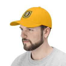 Load image into Gallery viewer, Unisex Twill Hat - 1st Special Forces Group (SFG) (Airborne) Flash with Crest - Direct to Garment (DTG) - Printed