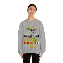Load image into Gallery viewer, Unisex Heavy Blend Crewneck Sweatshirt - USAF - Vietnam Combat Veteran w Pararescue Huskie