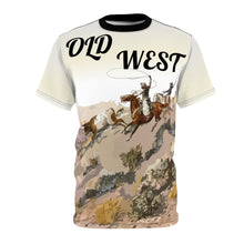 Load image into Gallery viewer, AOP - Old West Cowboys Wrangling the Herd w Text