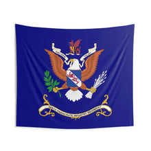 Load image into Gallery viewer, Indoor Wall Tapestries - 508th Parachute Infantry Regiment - FURY FROM The SKY - Regimental Colors Tapestry