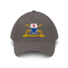 Load image into Gallery viewer, Twill Hat - Army - 299th Cavalry Regiment w Br - Ribbon- Hat - Direct to Garment (DTG) - Printed