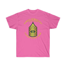 Load image into Gallery viewer, Unisex Ultra Cotton Tee - Army - First Sergeant - 1SG - Veteran - American Patriot
