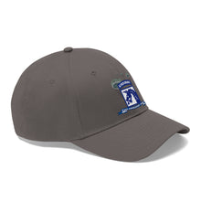 Load image into Gallery viewer, Twill Hat - Army - XVIII Airborne Corps w Parachute - Ribbon - Hat - Direct to Garment (DTG) - Printed