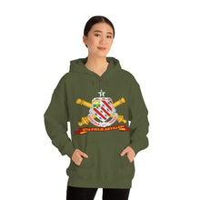 Load image into Gallery viewer, Unisex Heavy Blend Hooded Sweatshirt - Army - 8th Field Artillery w Br - Ribbon