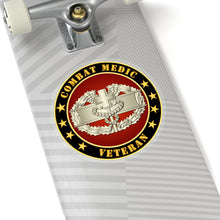 Load image into Gallery viewer, Kiss-Cut Stickers - Army - Combat Medic Veteran