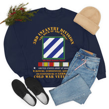 Load image into Gallery viewer, Unisex Heavy Blend Crewneck Sweatshirt - Army - 3rd ID - Germany w Cold War SVC