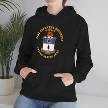 Load image into Gallery viewer, Unisex Heavy Blend Hooded Sweatshirt - Army - 21st Infantry Regt - Gimlet