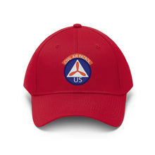 Load image into Gallery viewer, Twill Hat - CAP - Civil Air Patrol Insignia - Hat - Direct to Garment (DTG) - Printed